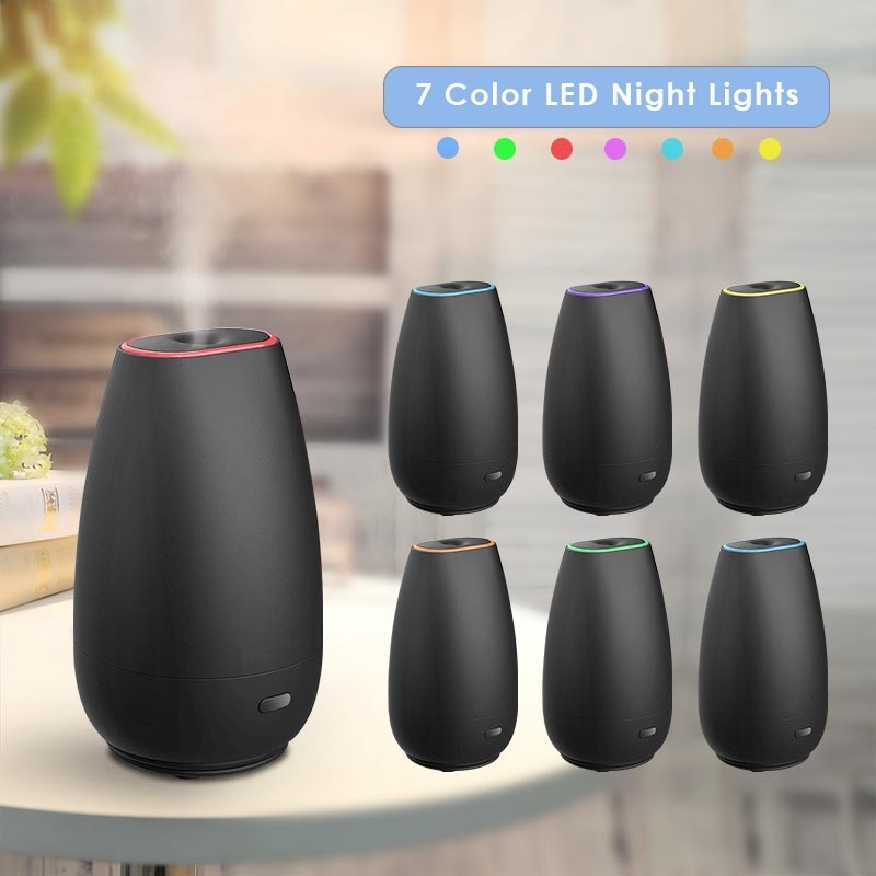 Diffusor de automóviles Humidificador de aromaterapia Diffusor de aceites esenciales USB Cool Mist Mini Diffuser portátil