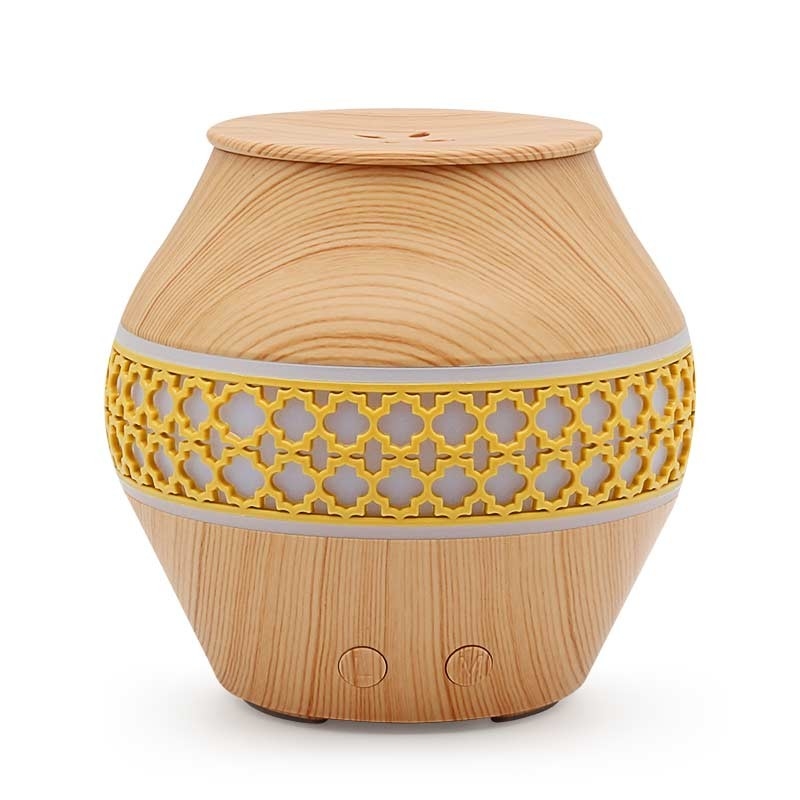 Humidificador de aire de niebla fría portátil de 120 ml para el hogar con luces LED Aroma Spray de aceite esencial Difusor de aroma