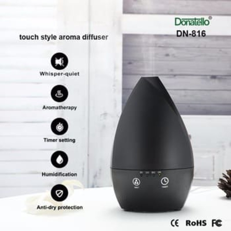 Home Humidificador de aire portátil ultrasónico Difusor de aceite esencial con luz nocturna para el dormitorio
