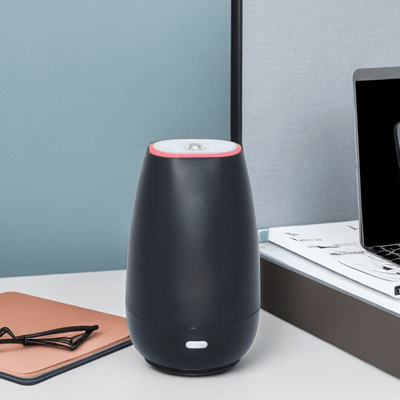 Diffusor de automóviles Humidificador de aromaterapia Diffusor de aceites esenciales USB Cool Mist Mini Diffuser portátil
