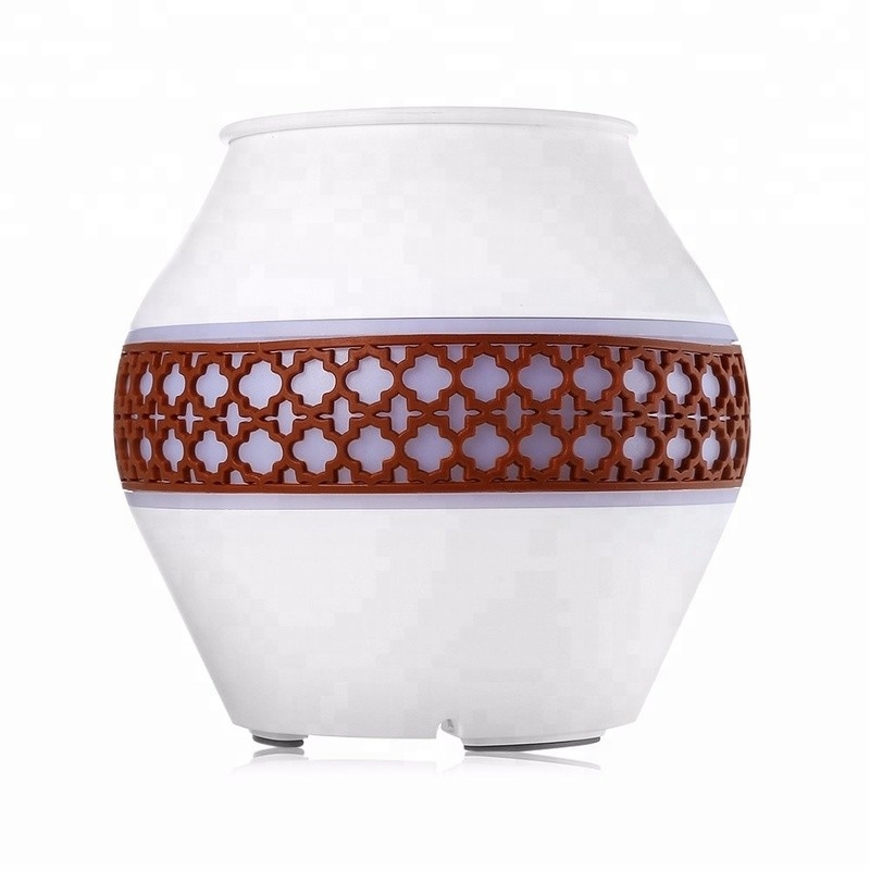 Home Humidificador de aire de niebla fresca portátil con luz nocturna Aromaterapia Aceite esencial Deuser Difusor de aroma