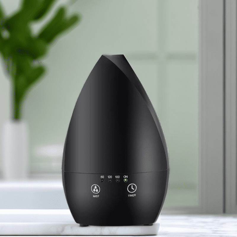 Home Humidificador de aire portátil ultrasónico Difusor de aceite esencial con luz nocturna para el dormitorio